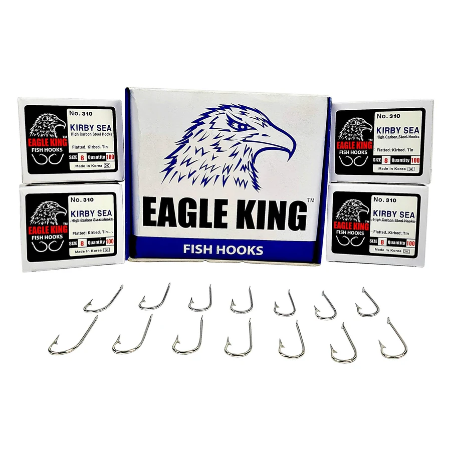 ANZUELO EAGLE KING KIRBY SEA 310 #15 X 15 UND