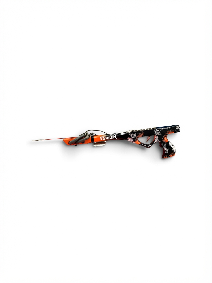 ARPÓN DE MADERA KRAKEN 45 - NARANJA