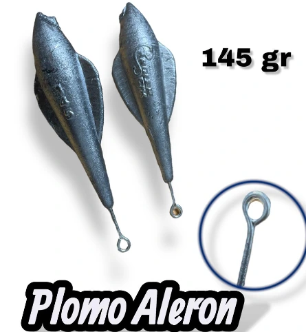 PLOMO ALERON 145G X 1 UND