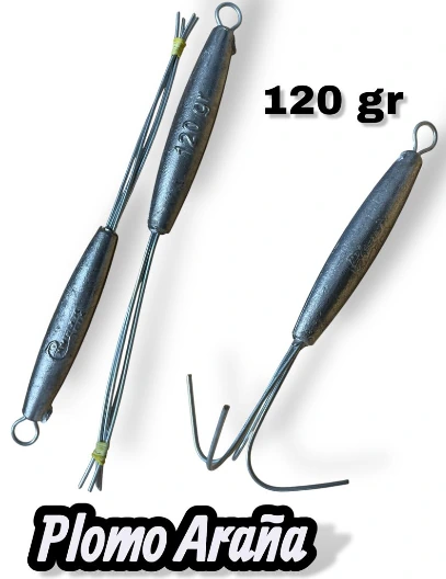 PLOMO ARANA 120G X 1 UND