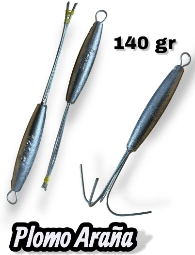 PLOMO ARANA 140G X 1 UND