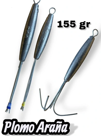 PLOMO ARANA 155G X 1 UND