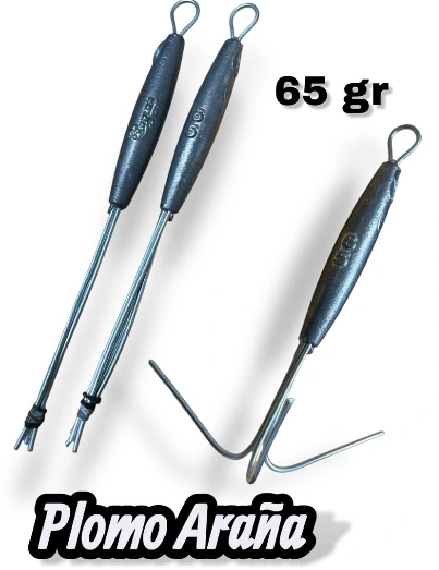 PLOMO ARANA 65G X 1 UND