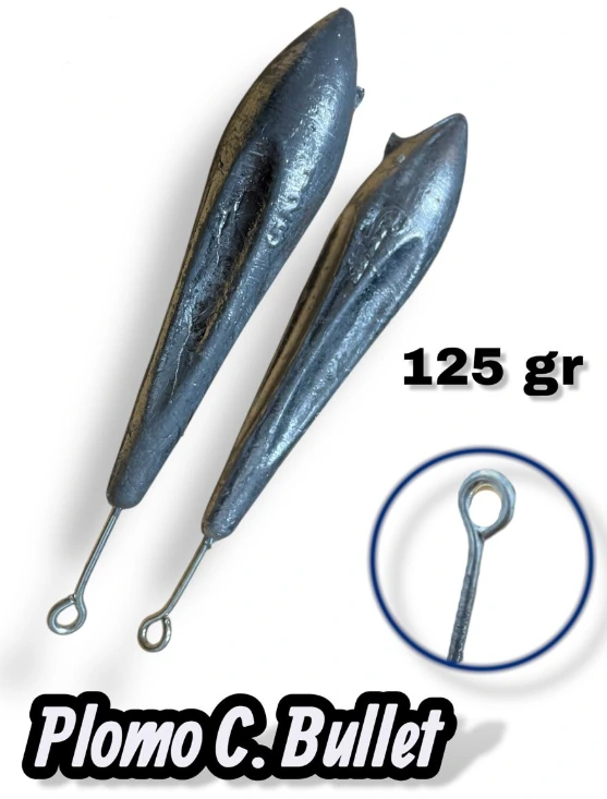 PLOMO BULLET 125G X 1 UND