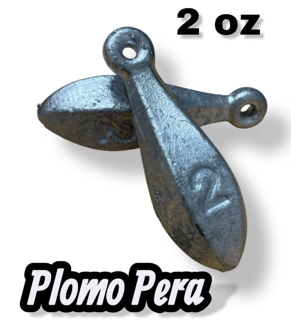 PLOMO PERA #2 2OZ 56G X 1 UND