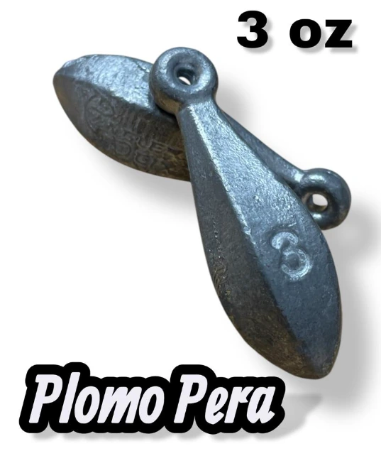 PLOMO PERA #3 3OZ 85G X 1 UND