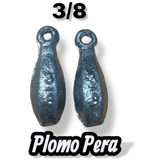 PLOMO PERA 3/8OZ 10.5G X 12 UND