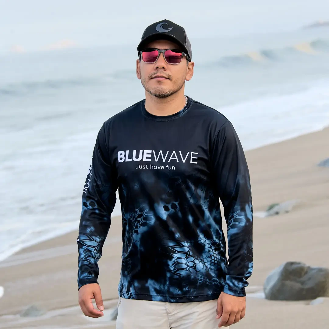 Polo Blue Wave Black Blue